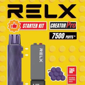 RELX悅刻套裝🪄小樂高7000口🍬【內含一隻主機+煙蛋】