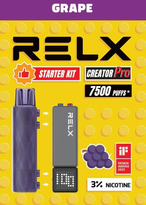 RELX悅刻套裝🪄小樂高7000口🍬【內含一隻主機+煙蛋】